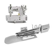 Aparelho de viés duas dobras para galoneira base plana fechada industriais