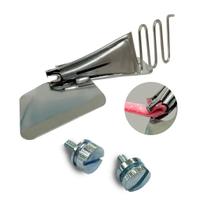 Aparelho de Vies Para Maquina Reta Industrial 2 Dobras + 2 Parafusos para Fixar o Aparelho Aparelho de Vies Para Maquina Reta Industrial 2 Dobras + 2 Parafusos para Fixar o Aparelho