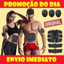 Aparelho Definidor Abdomem Coxa Perna Braço Tonificador Muscular Estimulador Elétrico Fit Traineer Mbfit Exercício Pro