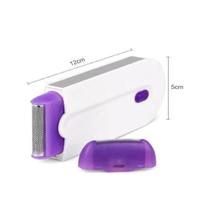 Aparelho Depilação Indolor Íntimos Recarregável Usb Com Luz Moderno