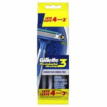 Aparelho Descartável Prestobarba Ultragrip3 contém 4 - Gillette