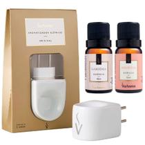 Aparelho Elétrico Aromatizador de Tomada com 2 Essencia Gardenia e Magnolia