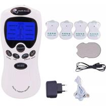 Aparelho Fisioterapia Choque Massageador Tens Elétrico Tratamento Choque Acupuntura Bivolt 110/220 4 Eletrodos - Massageador Para Fisioterapia