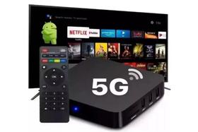 Aparelho Full Box Streaming 4K Converte Tv Normal Em Smart Android 13.1