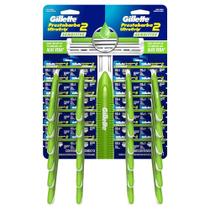 Aparelho Gillette Prestobarba 2 Ultragrip Sensitive 12 Embalagens com 2 Unidades