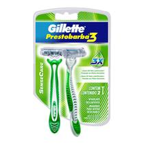 Aparelho Gillette Prestobarba 3 Sense Care Com 2 Unidades