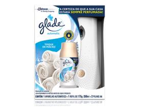 Aparelho Glade Automatic Odorizador De Ambientes Com Refil Toque De Maciez + Pilhas