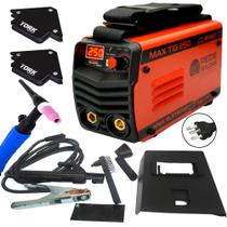 Aparelho Inversor de Solda Tig Lift MMA Eletrodo 250A Bivolt 127/220v Esquadro