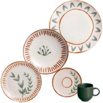 Aparelho Jantar 30 Peças Cerâmica Stoneware Coup Magari