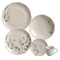 Aparelho Jantar 30pcs Organico Lavanda Porto Brasil