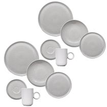 Aparelho Jantar Cerâmica Basic Sandy 40 Peças Porto Brasil