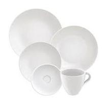 Aparelho jantar porcelana leve cupe br 20 pcs tramontina