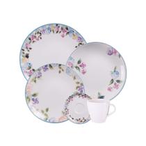 Aparelho Jantar Tramontina Aura Porcelana Decorada 20 Peças Aparelho Jantar Tramontina Aura Porcelana Decorada 20 Peças