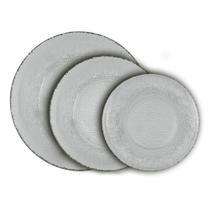 Aparelho Jantar Vidro Transparente Forjado 18pçs Resistente Aparelho Jantar Vidro Transparente Forjado 18pçs Resistente