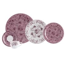 Aparelho/jogo De Jantar 30 Pçs Dec Lavanda Porcelana Schmidt Aparelho/jogo De Jantar 30 Pçs Dec Lavanda Porcelana Schmidt