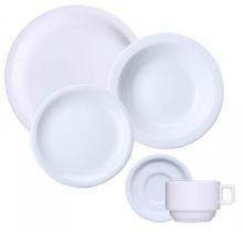 Aparelho Jogo de Jantar Cha Porcelana 20 Peças Iguaçu Germer Aparelho Jogo de Jantar Cha Porcelana 20 Peças Iguaçu Germer