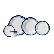 Aparelho/Jogo De Jantar e Chá 30 Pçs Nevoa Porcelana Schmidt Aparelho/Jogo De Jantar e Chá 30 Pçs Nevoa Porcelana Schmidt
