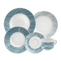 Aparelho Jogo De Jantar Porcelana Completo Tramontina 20 Peças Clarice