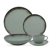 Aparelho Jogo De Jantar Pratos Cerâmica Completo Oxford 16Pc