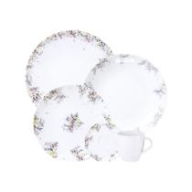 Aparelho Jogo De Jantar Pratos Kit 20 Peças Porcelana Completo Fogli Tramontina