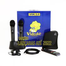 Aparelho Karaokê Videokê Vsk3.0 C/11.999 Canções Na Memoria