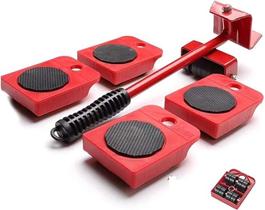 Aparelho Levantador de Móveis Pesados Suporte Movedor Levantador de Móvel Mudança Suspende Levanta Fácil com Rodinha