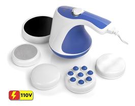 Aparelho Massageador Orbital Elétrico 360 Fitness 4 Acessórios