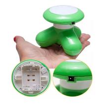 Aparelho Massageador Vibra Portátil Relaxamento Pescoço Costas Lombar USB ou A pilha