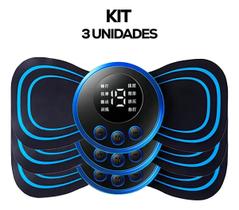 Aparelho Massagem Modeladora Elétrica Recarregável 3un