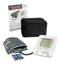 Aparelho Medidor De Pressão Arterial Automático De Braço Com Braçadeira Grande G-tech Aparelho Medidor De Pressão Arterial Automático De Braço Com Braçadeira Grande G-tech