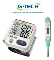 Aparelho Medidor De Pressão Digital Pulso + Termometro Gtech