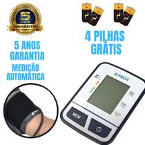 Aparelho Medidor Pressão Automatico com Braçadeira Braço Digital Gtech BSP11 5 Anos Garantia