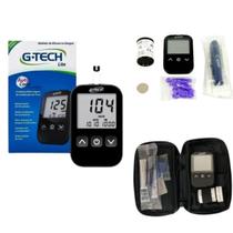 Aparelho Medir Diabetes Glicose Combo Completo G-tech Lite