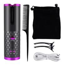 Aparelho Modelador De Fazer Cachos Sem Fio Automático Ondular 200Grau Ondulador Aparelho Modelador De Fazer Cachos Sem Fio Automático Ondular 200Grau Ondulador