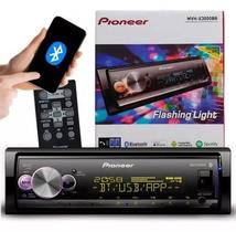 Aparelho MP3 Player Auto Radio Som Automotivo Bluetooth Usb Auxiliar FM AM Pioneer MvhX3000br