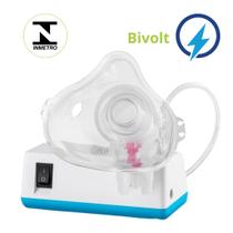 Aparelho Nebulizador Inalador Portátil Compressor Bivolt Silencioso Compacto