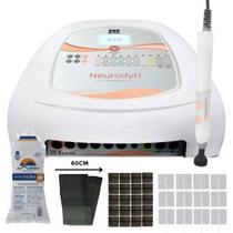 Aparelho Neurodyn 10 Canais Ibramed Eletroestimulacao Completo Para Fisioterapia Com Kit