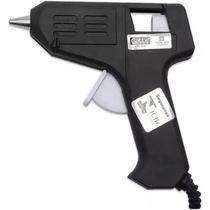 Aparelho p/Cola Quente 10W Pequena GATTE Preta Bivolt
