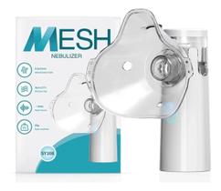Aparelho P/ Nebulização Inalador Portatil Pilhas Usb Branco