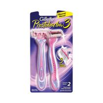 Aparelho para Depilação Feminina Gillette Prestobarba 3 - Com 2 Unidades Aparelho para Depilação Feminina Gillette Prestobarba 3 - Com 2 Unidades