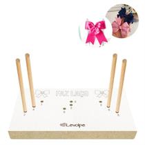 Aparelho Para Fazer Laços - Tear Manual De Madeira Aparelho Para Fazer Laços - Tear Manual De Madeira