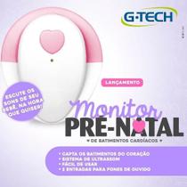 Aparelho Para Ouvir Coração Do Bebê Monitor Pré-natal G-tech - GTECH