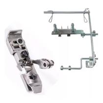 Aparelho para pregar elastico em maquina de costura overlock ae-over