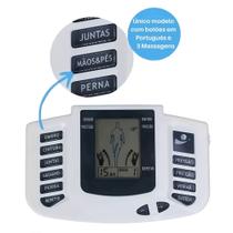 Aparelho Portátil Massageador Muscular Acupuntura Tens Fes