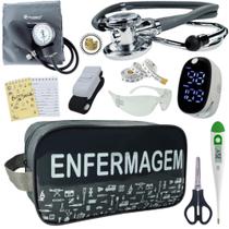 Aparelho Pressao Estetoscopio Kit Enfermagem