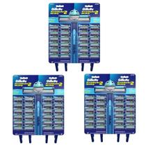 Aparelho Prestobarba Gillete Ultra Grip 2 Masculino - 3 cartelas com 24 unidades cada