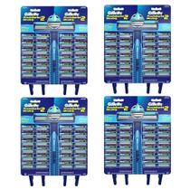 Aparelho Prestobarba Gillete Ultra Grip 2 Masculino - 4 cartelas com 24 unidades cada