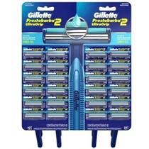 Aparelho Prestobarba Gillete Ultra Grip 2 Masculino - cartela com 24 unidades Aparelho Prestobarba Gillete Ultra Grip 2 Masculino - cartela com 24 unidades
