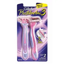 Aparelho Prestobarba Gillette 3 Feminino Com 2 Unidades Aparelho Prestobarba Gillette 3 Feminino Com 2 Unidades