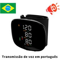 Aparelho Recarregavel Medidor Pressão Arterial Digital Pulso